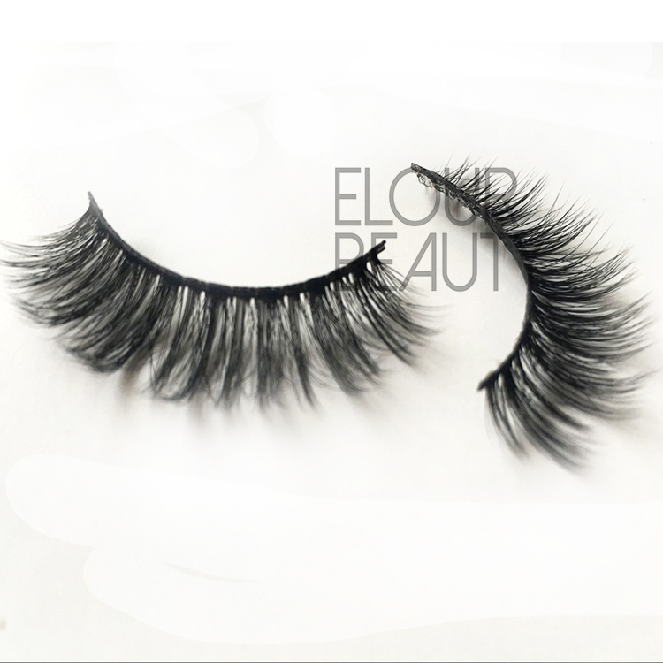 Own brand double layers 3d lash extensions UK EJ57